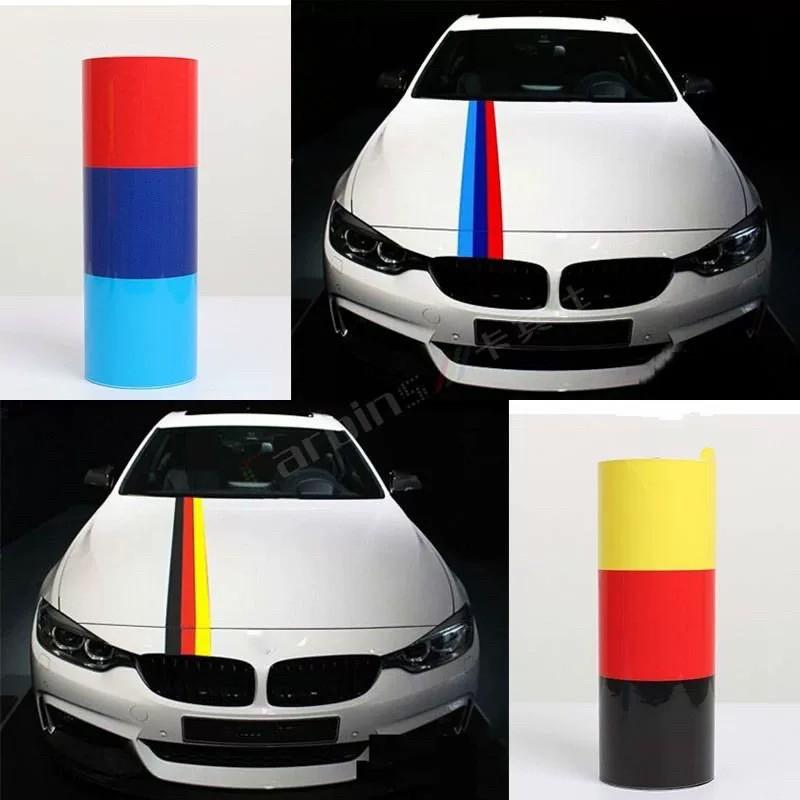 Freeship PK ô tô | decal dán xe thể thao phong cách BMW M sport, cờ ý, đức, pháp, loại cao cấp độ bền cao - Đức *1m