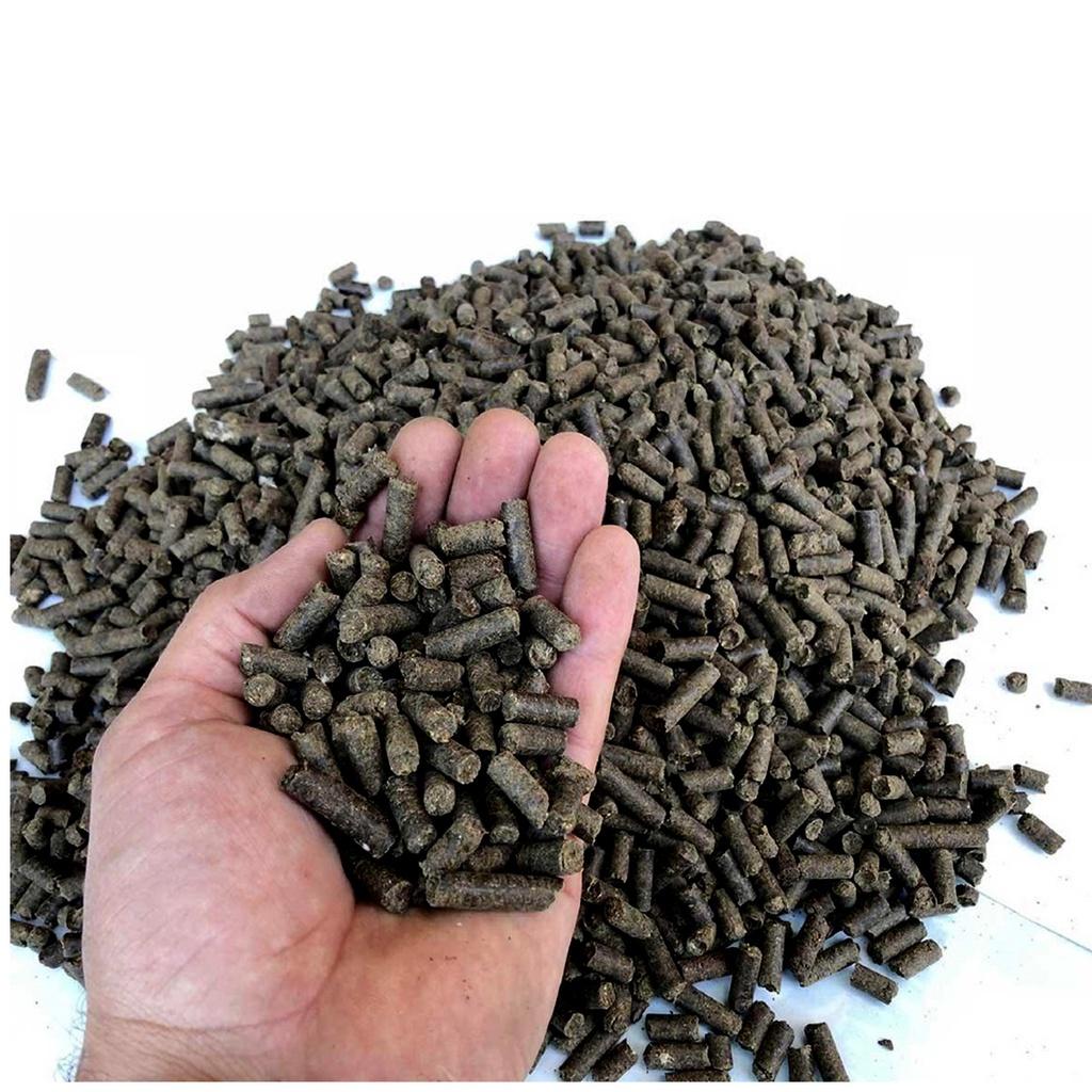 Phân cá nén dạng viên bón cho cây trồng - túi 5kg - tiết kiệm công chăm sóc, hạn chế cỏ dại