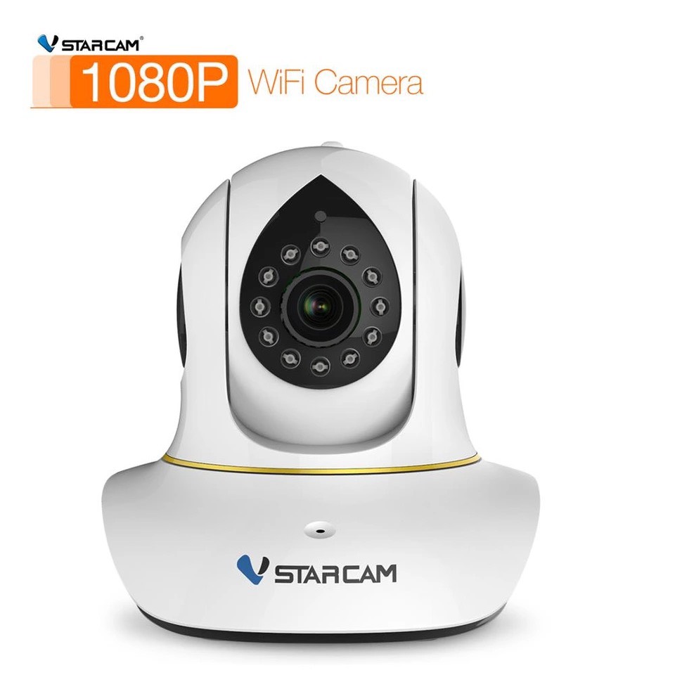 Camera IP Wifi VStarcam C38s 2.0 - Full HD 1080p , Lắp trong nhà , camera không dây , Kèm thẻ nhớ 64GB A1 Lexar  - Hàng chính hãng