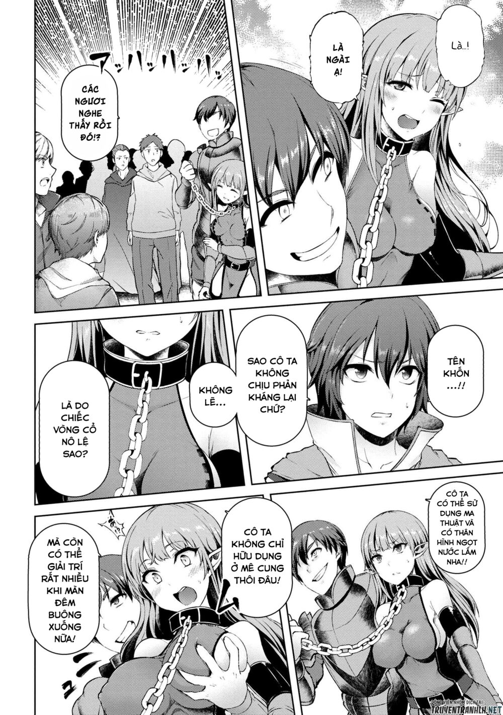 ngôi nhà của tôi đã bị đốt cháy, thế thì tại sao tôi không dùng hết số tiền còn lại để mua nô lệ dark elf? chapter 4 19