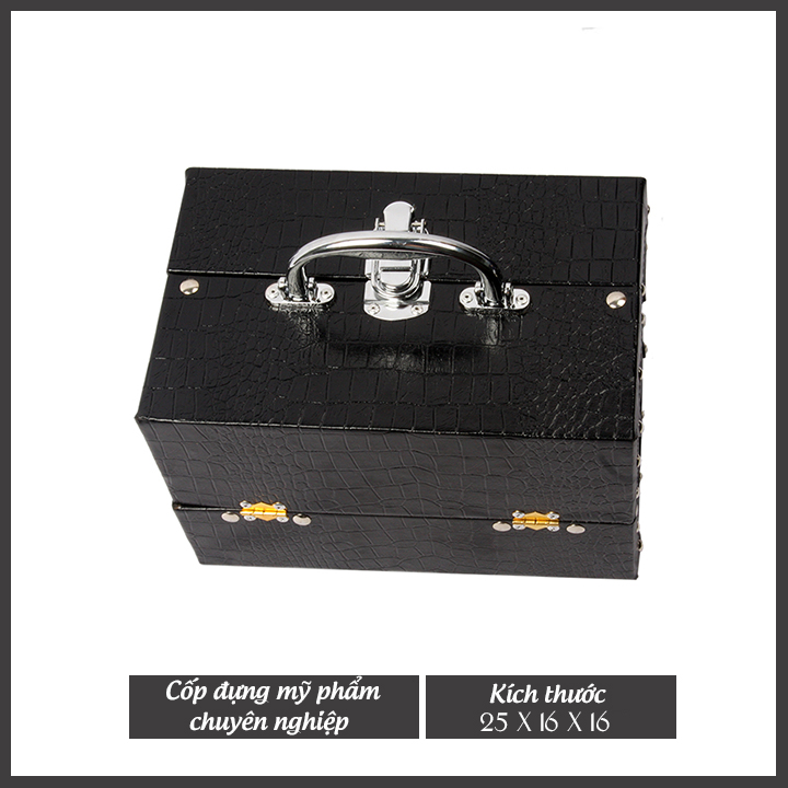 Cốp Đựng Mỹ Phẩm Chuyên Nghiêp 25x16x16