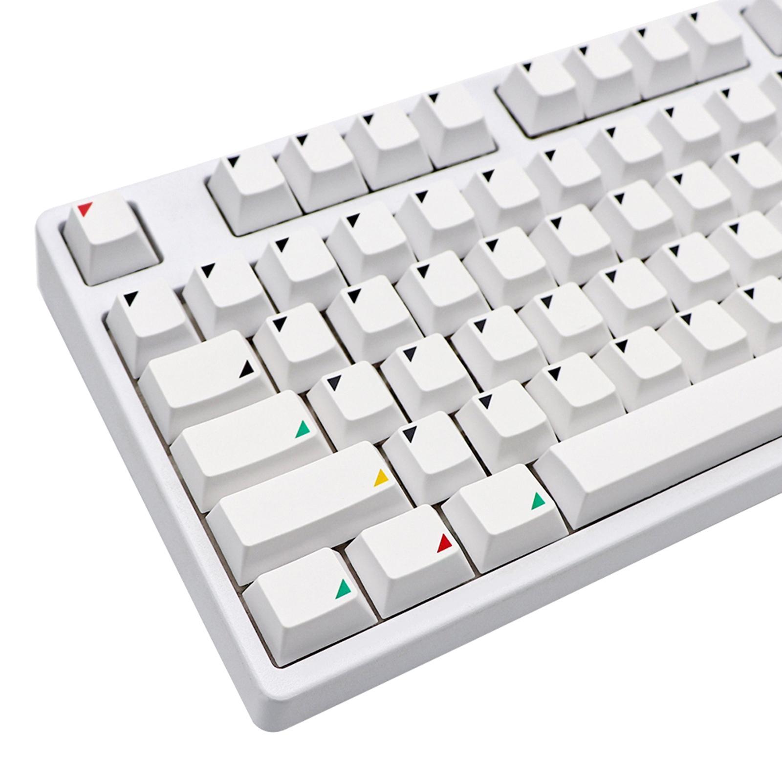 135 Keys Minimalist Theme  DIY Keyboard Parts for Cherry 61
