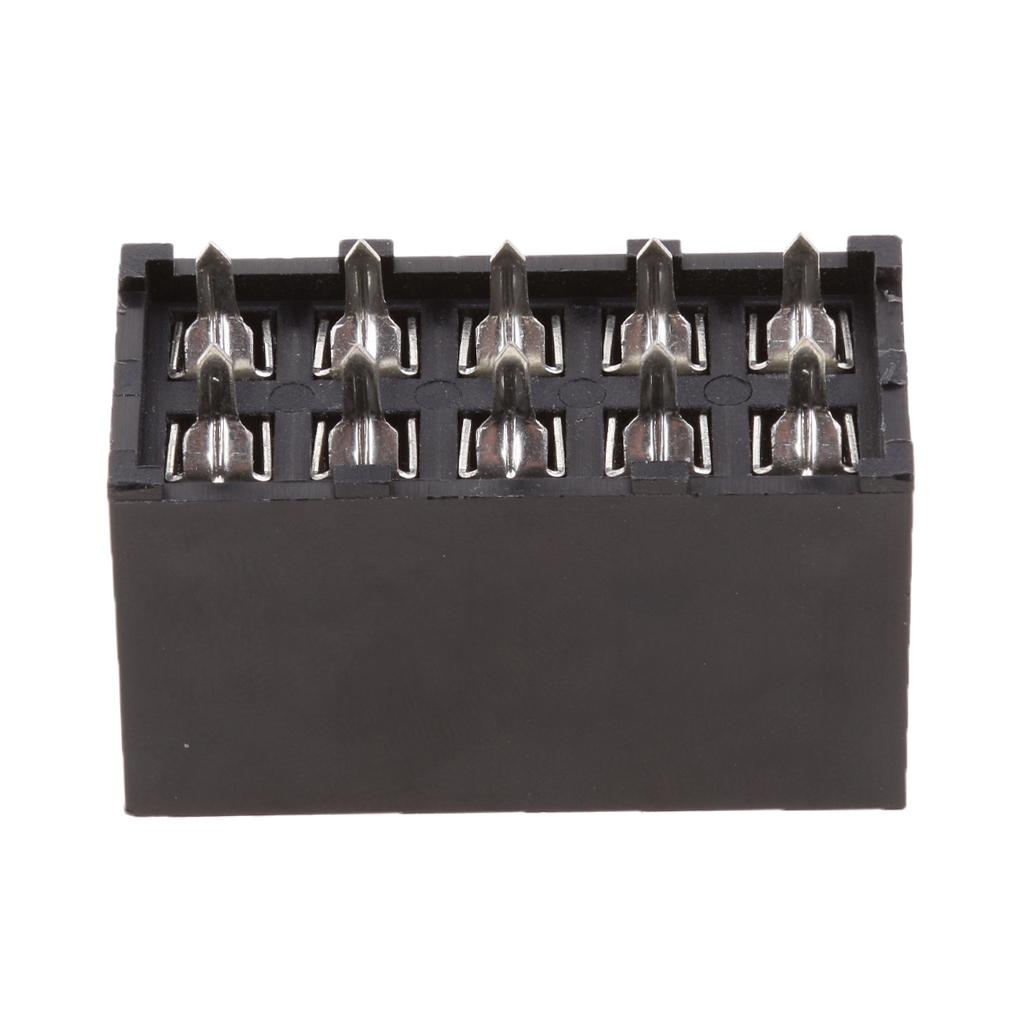 Car 5 Way Blade Fuse Box Holder Distribution Block Fusebox With ATC Fuses