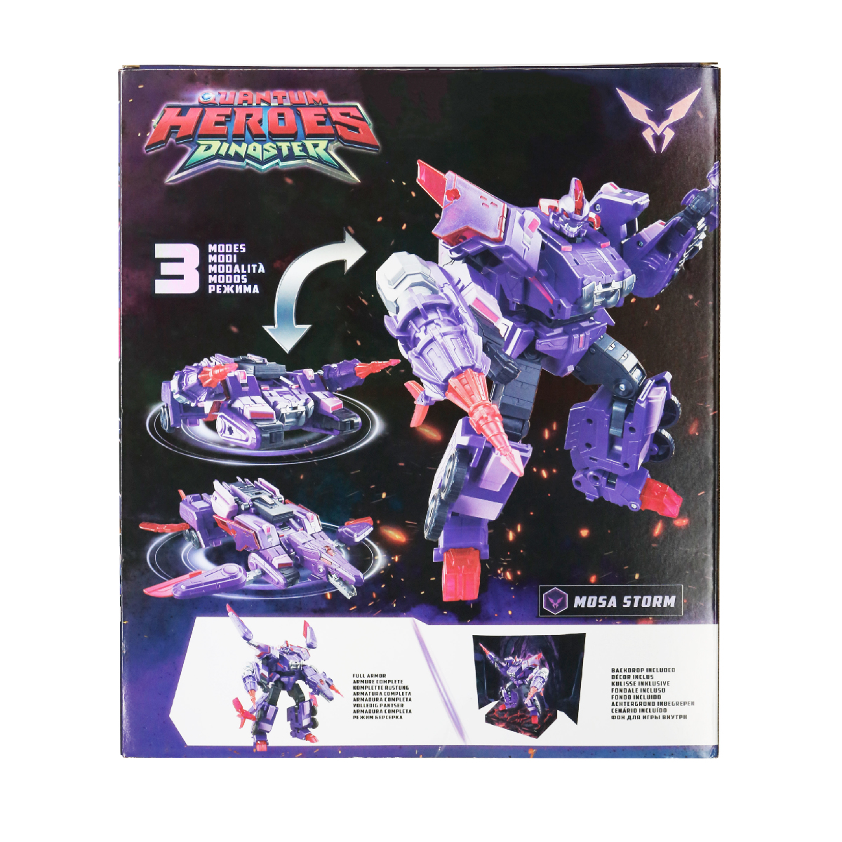 Đồ Chơi Siêu Robot Biến Hình Mosa Storm Bão Tố DINOSTER EU580816