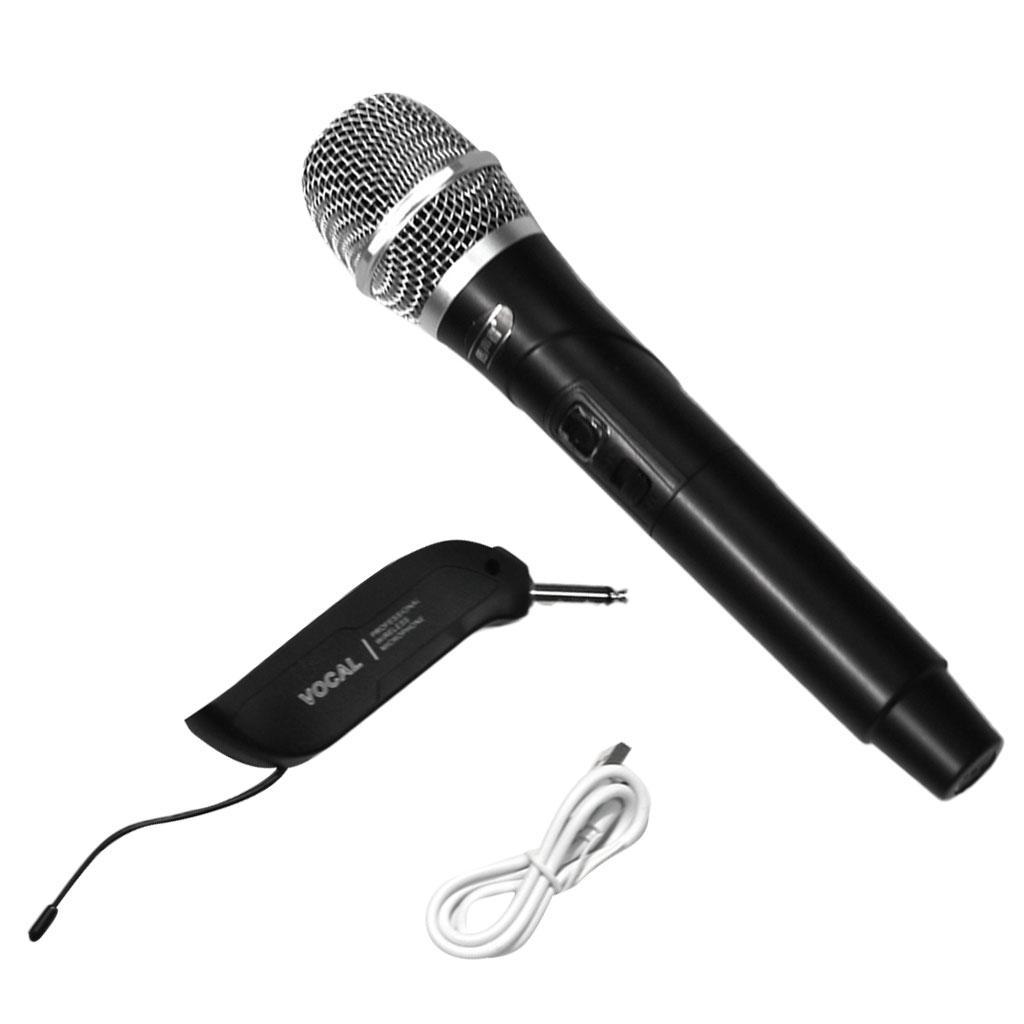 UHF Wireless Handheld/Headset/Lapel/Desktop Microphone Mic with Receiver