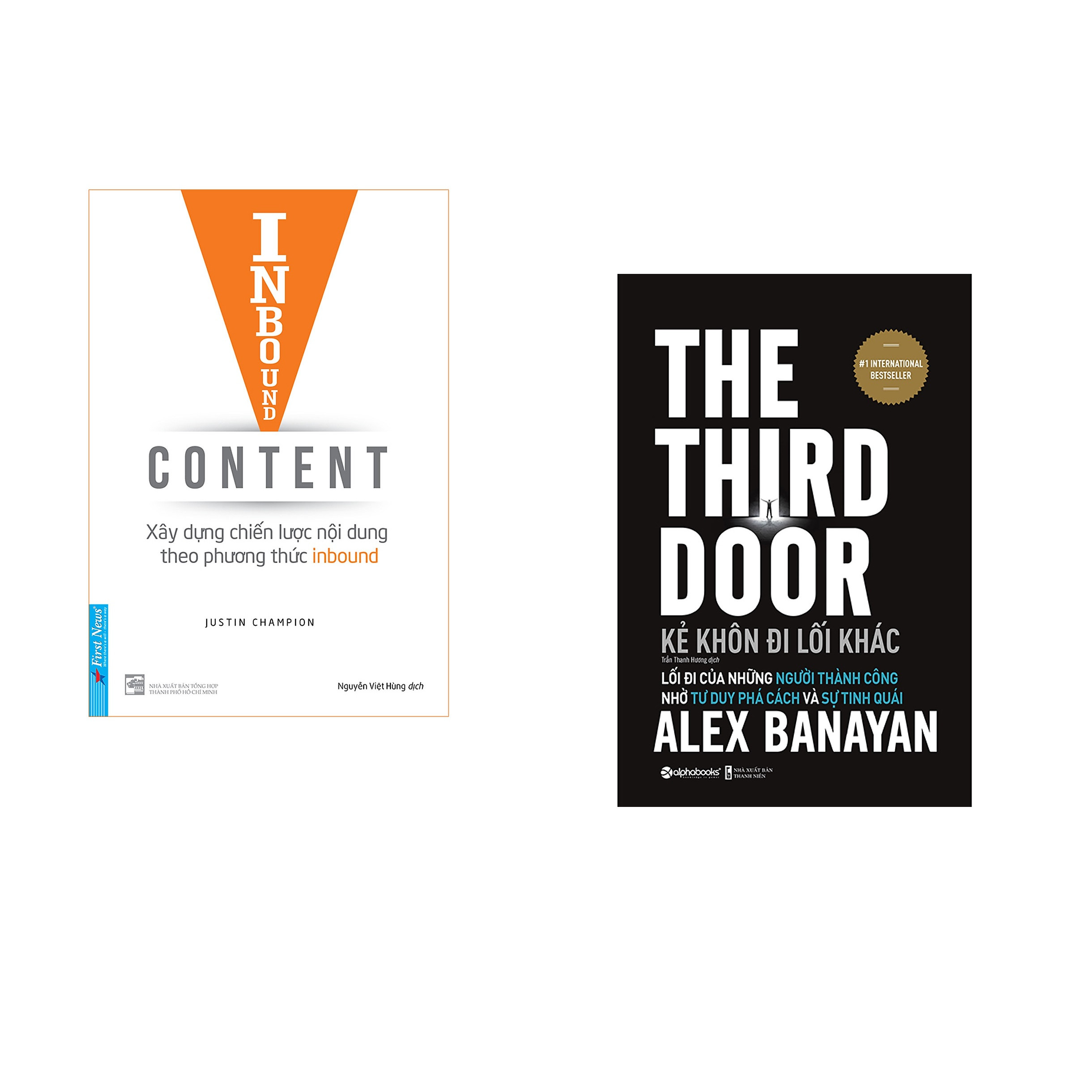 Combo 2 cuốn sách: Inbound Content - Xây Dựng Chiến Lược Nội Dung Theo Phương Thức Inbound + Kẻ Khôn Đi Lối Khác