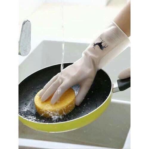 GĂNG TAY CAO SU SIÊU DAI MẪU MỚI HÌNH HƯƠU,HẠC