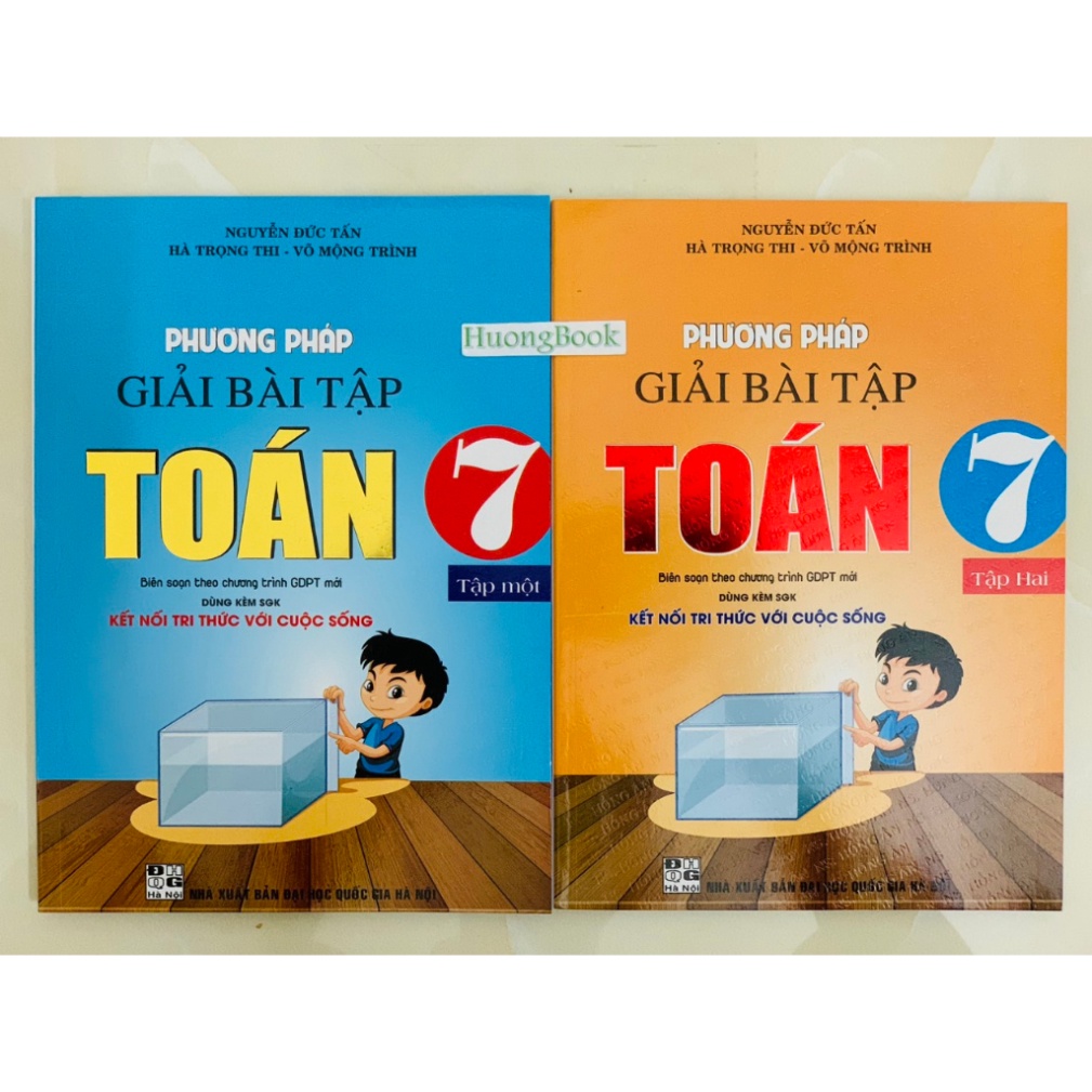 Sách - Combo Phương Pháp Giải Bài Tập Toán 7 - Tập 1 + 2 - (Dùng Kèm SGK Kết Nối Tri Thức Với Cuộc Sống) - HA