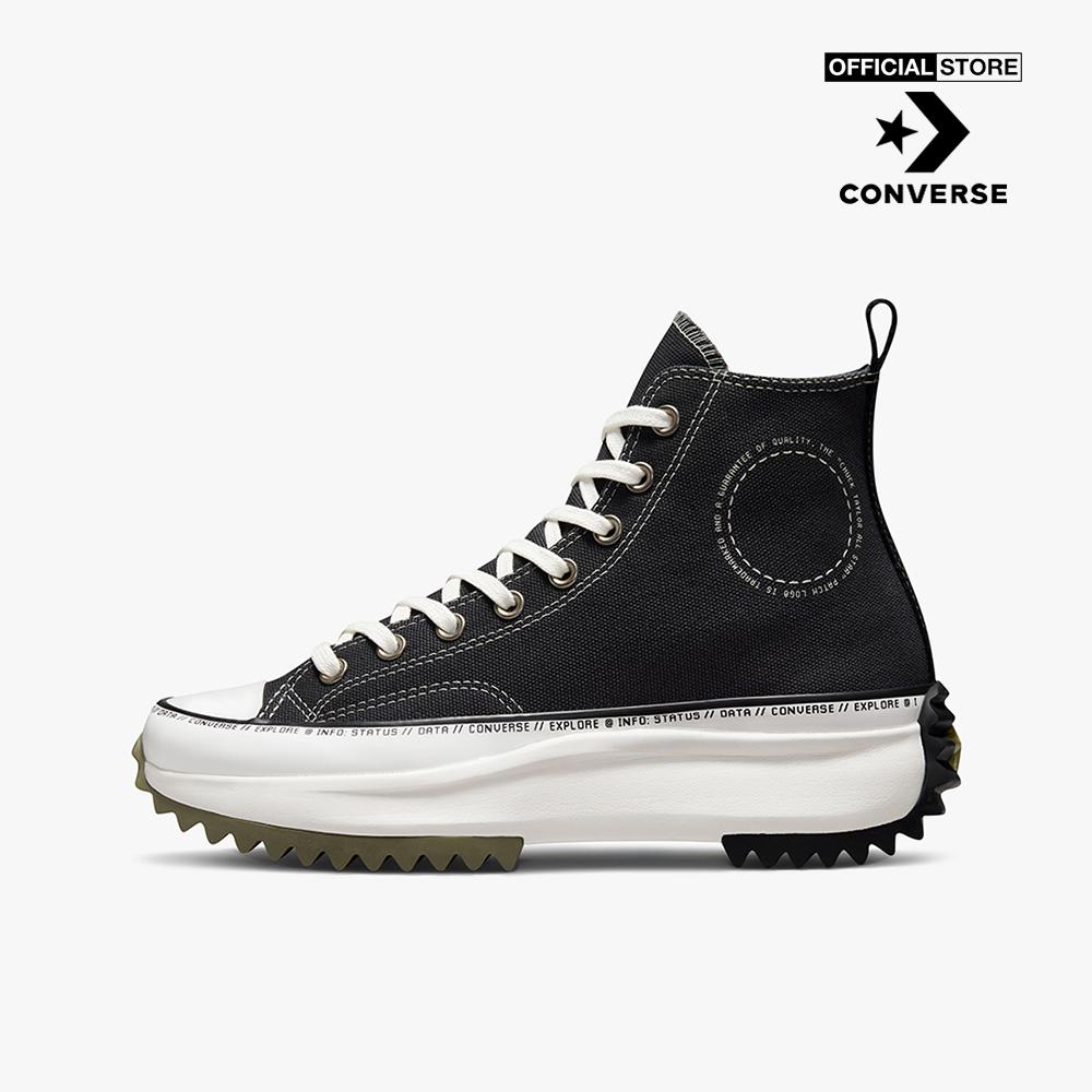 CONVERSE - Giày sneakers cổ cao unisex Run Star Hike Platform Global Logo A03776C