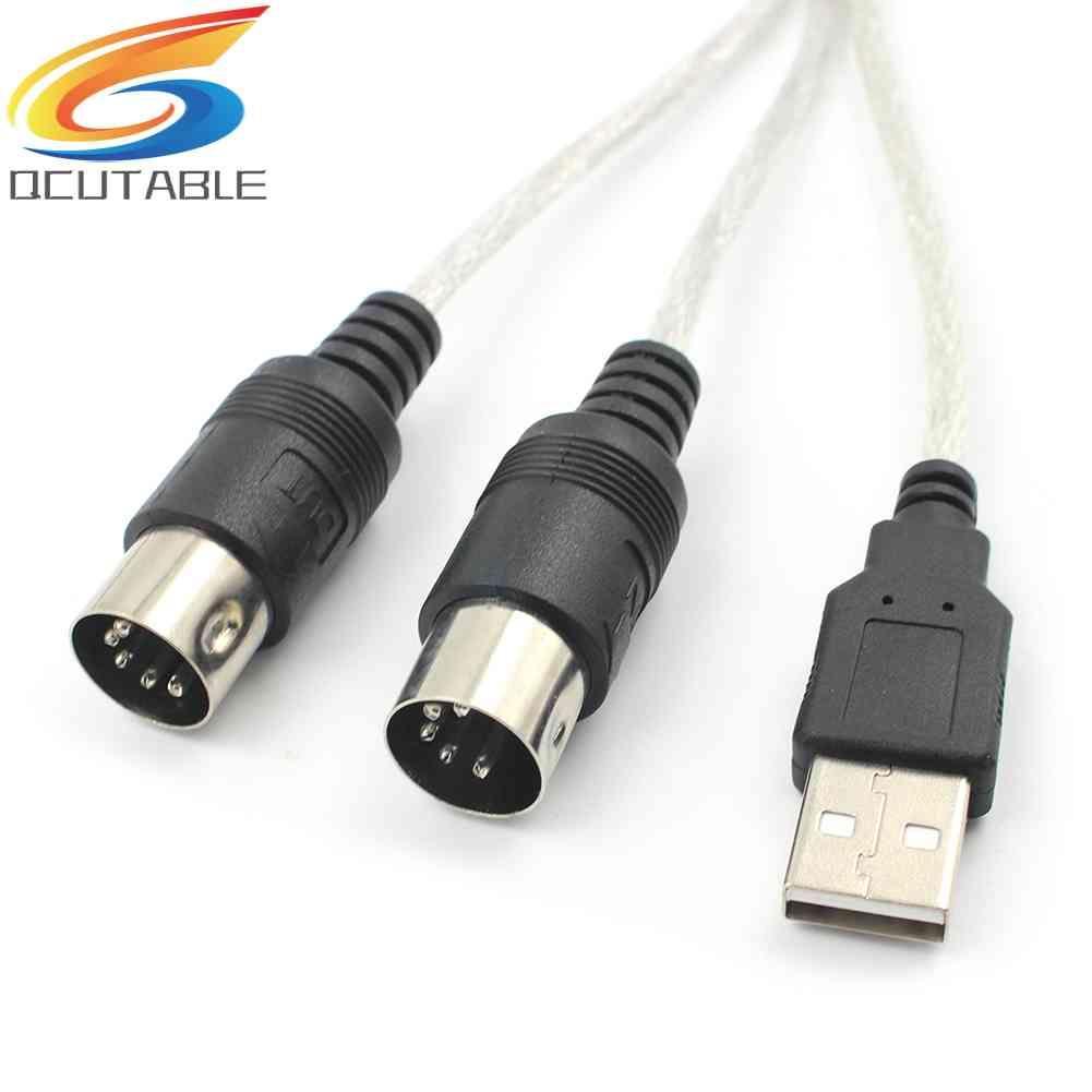 Cáp Chuyển Đổi MIDI Sang USB Chuyên Nghiệp Cho Bàn Phím Điện Tử