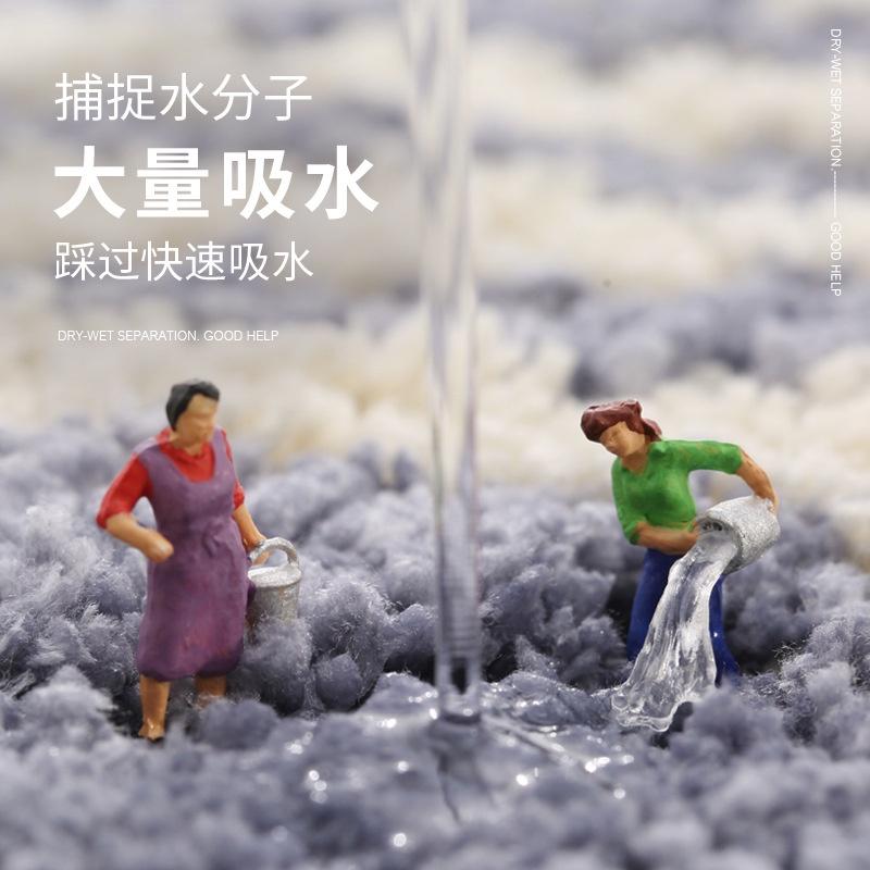 Thảm trải sàn nhà tắm chống trượt đơn giản và hiện đại mới thảm lót chân nhà vào nhà bếp thấm thảm cửa.