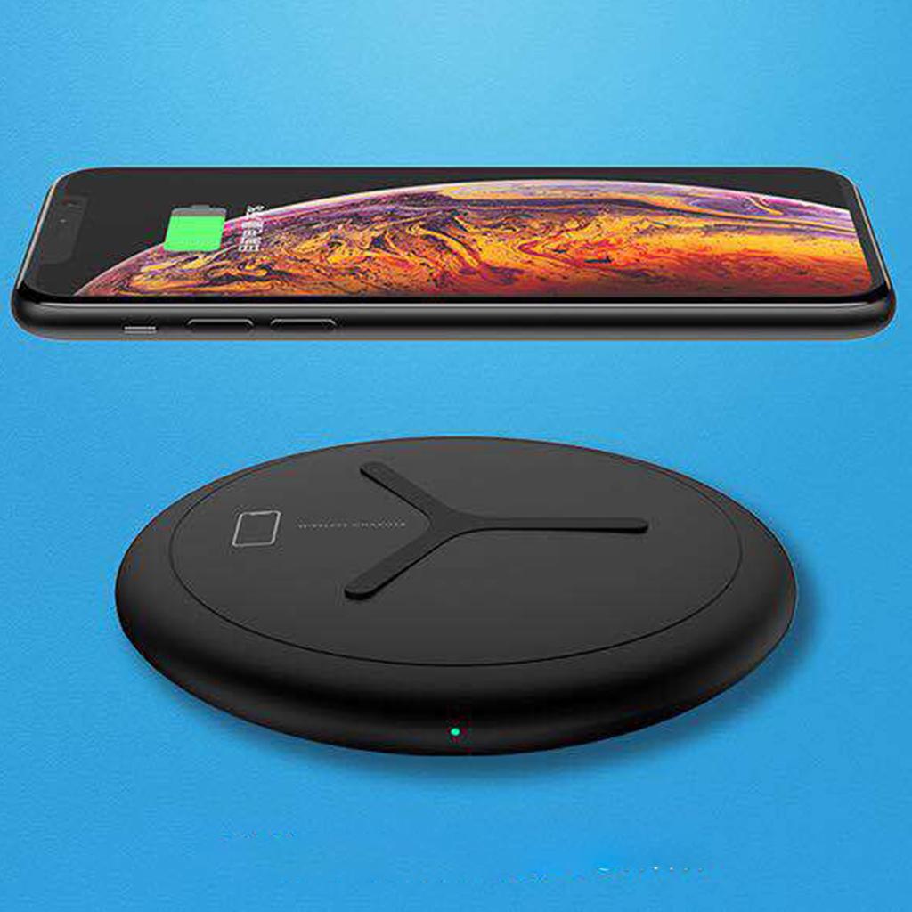 2 in 1 Fast -Slim Wireless Charger Portable Charge Dock Station Charging