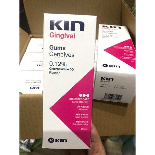 Nước Súc Miệng Diệt Khuẩn Kin Gingival Mouthwash 250ml