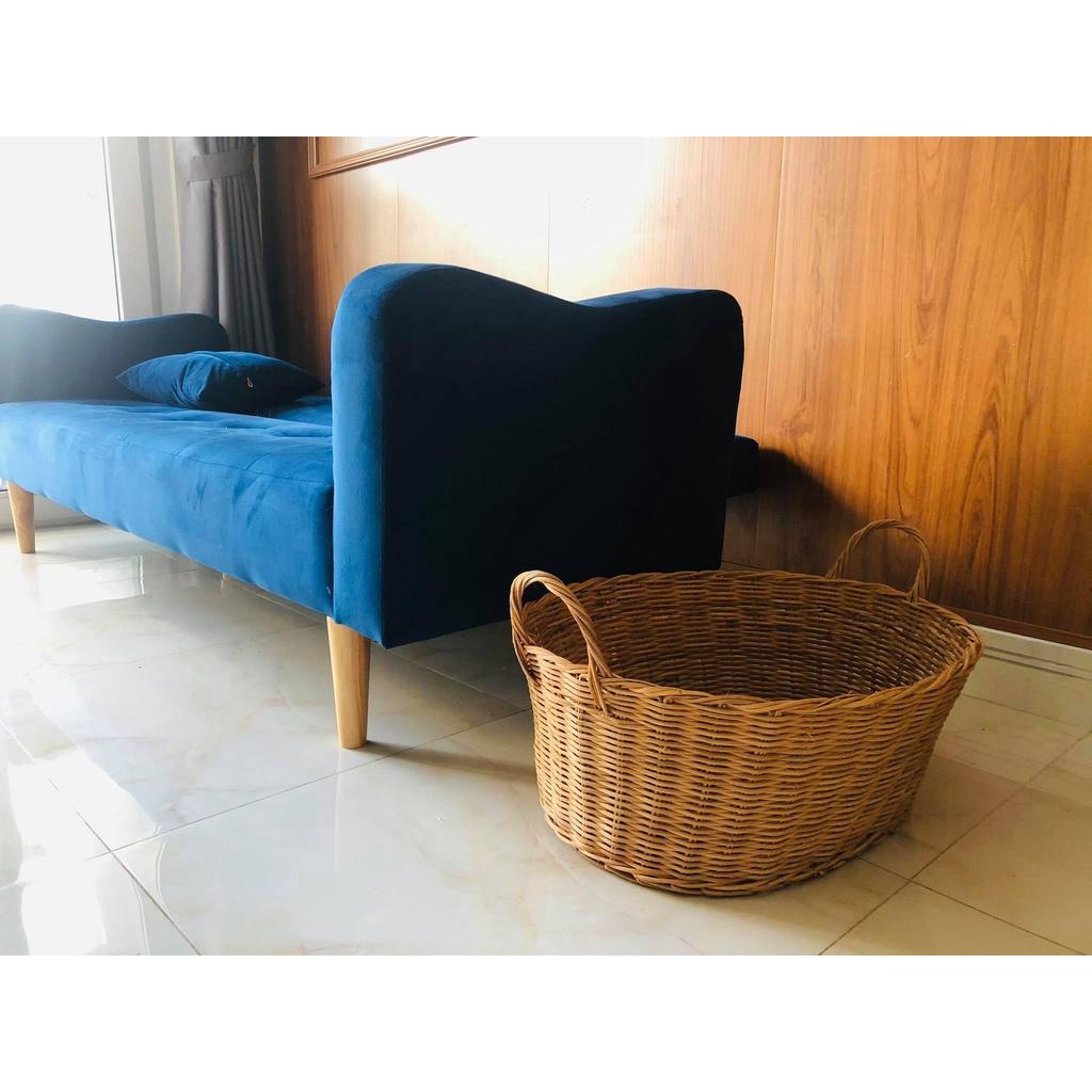 Giỏ mây đựng đồ trang trí