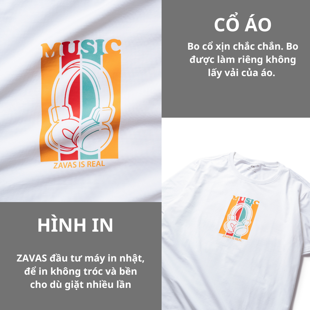 Hình ảnh Áo thun nam cổ tròn chất vải cotton 4 chiều định lượng cao xuất xịn, mát mẻ, dày mịn sang trọng - ZAVAS