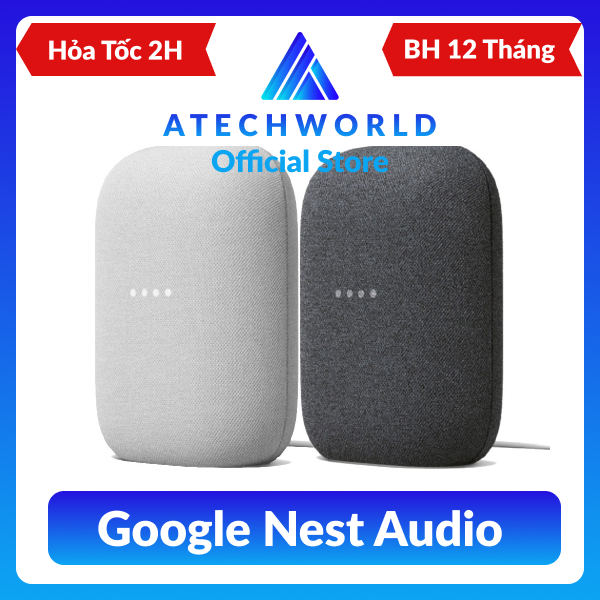 Loa Thông Minh Cao Cấp Google Nest Audio Tích Hợp Trợ Lý Ảo Và Âm Thanh Ấn Tượng - Hàng Nhập Khẩu