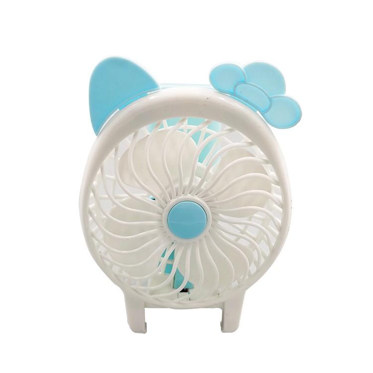 Quạt USB Mini Cầm Tay, Để Bàn Kiểu DángHình Thú Nhỏ Gọn Dễ Dàng Sử Dụng