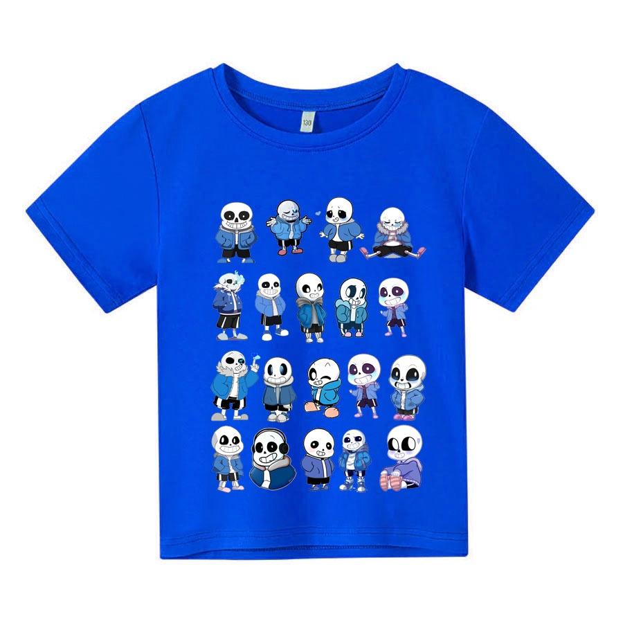 Áo thun cho bé, Áo thun trẻ em SAN CHIBI, 4 màu, có size người lớn, Anam Store
