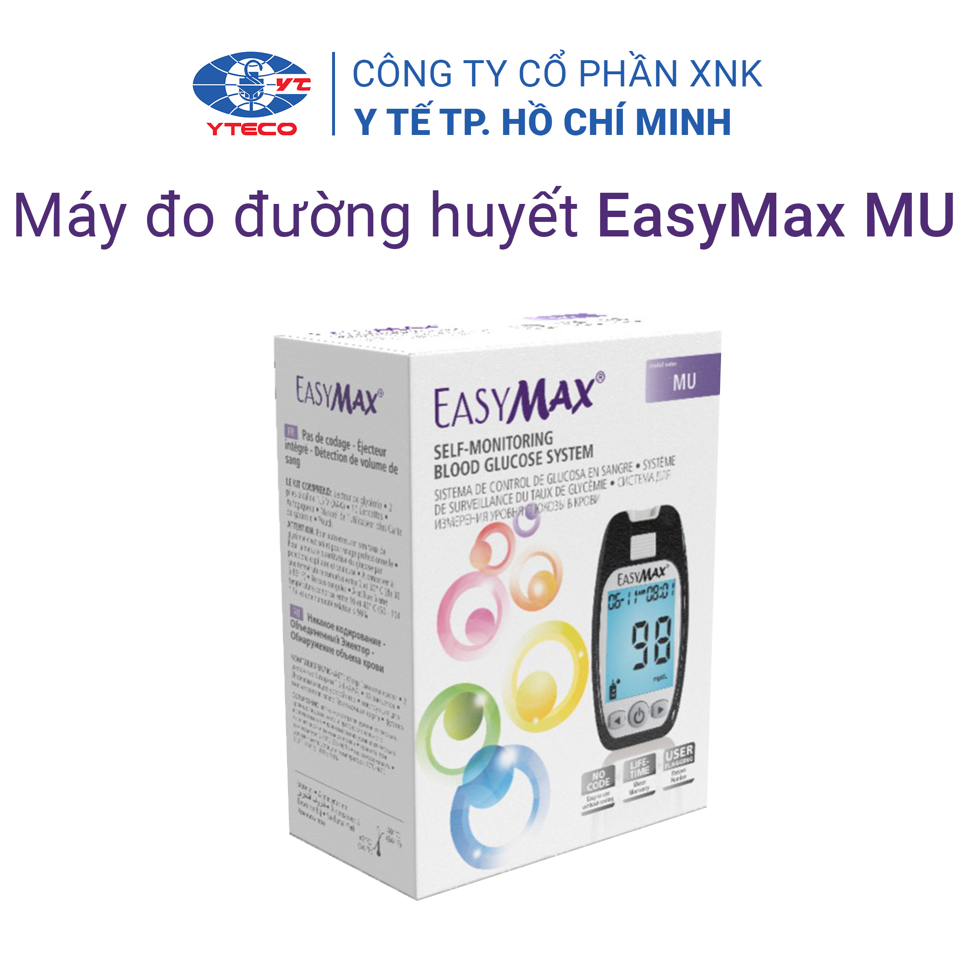 Máy đo đường huyết EasyMax MU