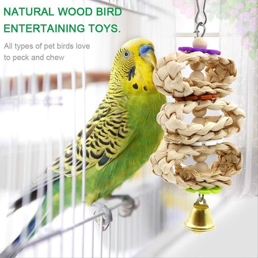 Parrot toy supplies bird ladder ladder nibble climbing toy