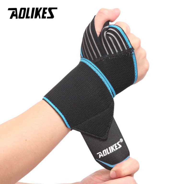 Băng Cuốn Đai Quấn Bảo Vệ Cổ Tay Aolikes 1540, Hỗ Trợ Tập Gym, Hỗ Trợ Tập Luyện Thể Thao