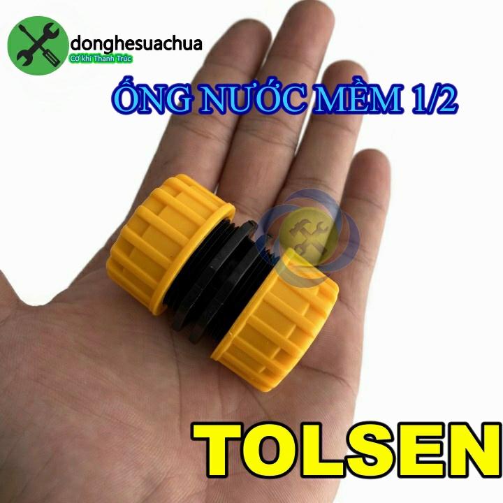 Đầu nối ống nước nhanh 1/2 Tolsen 57118 (loại nối 2 đầu)