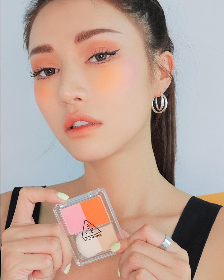 Phấn má 3CE Dual blend blusher - ALLURING SCENE