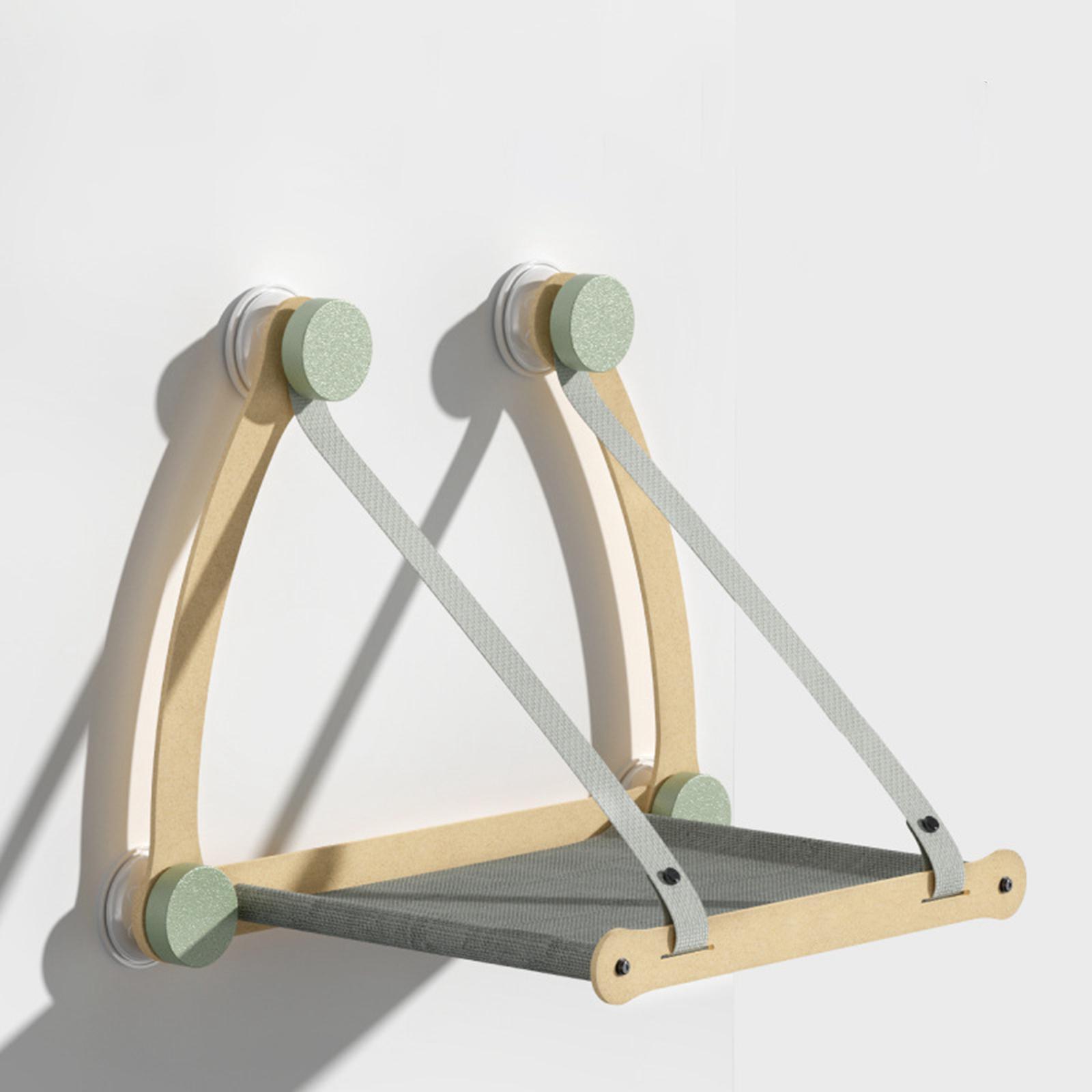 Cat Window Perch Washable Sturdy Space Saving for Climbing Bedroom Sleeping