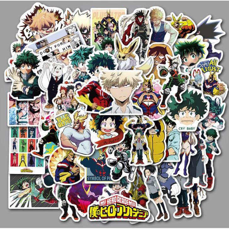 Sticker dán cao cấp HOẠT HÌNH ANIME MY HERO ACADEMIA Cực COOL ms#10