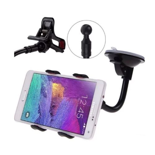 GIÁ KẸP ĐIỆN THOẠI TRÊN XE Ô TÔ SOFT TUBE HOLDER HÚT KÍNH