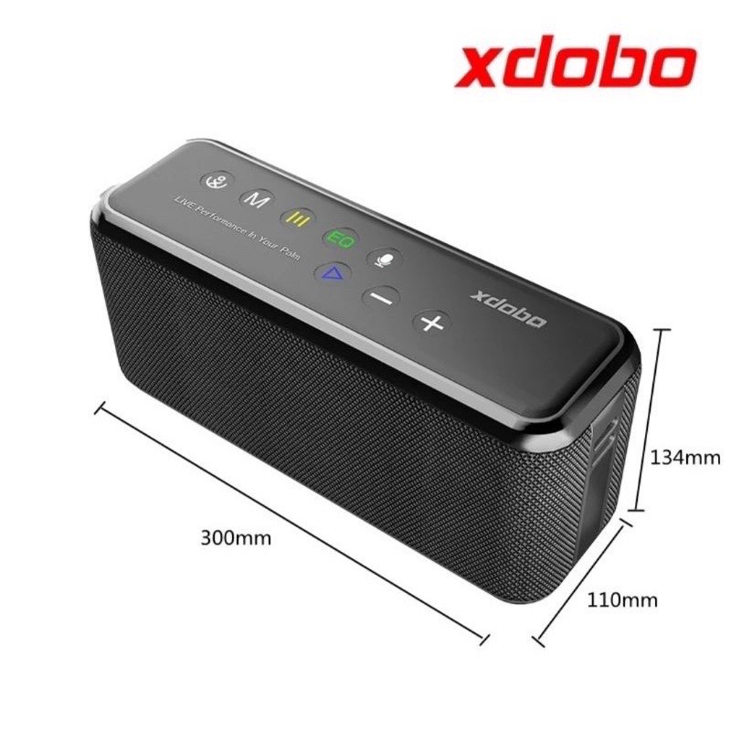 oa Bluetooth 5.0 Di Động Xdobo X8 Max Công Suất 100W, Chống Nước IPX5, Hỗ Trợ EQ, Thẻ TF Cổng AUX - Hàng chính hãng