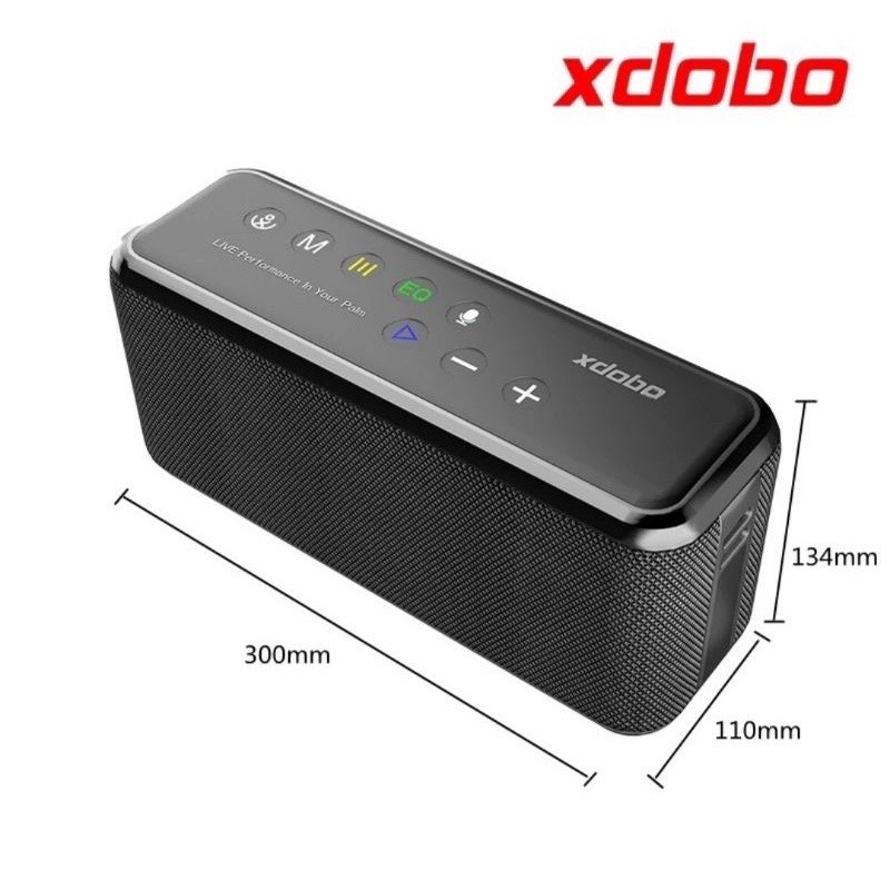 Oa Bluetooth 5.0 Di Động Xdobo X8 Max Công Suất 100W, Chống Nước IPX5, Hỗ Trợ EQ, Thẻ TF Cổng AUX - Hàng chính hãng