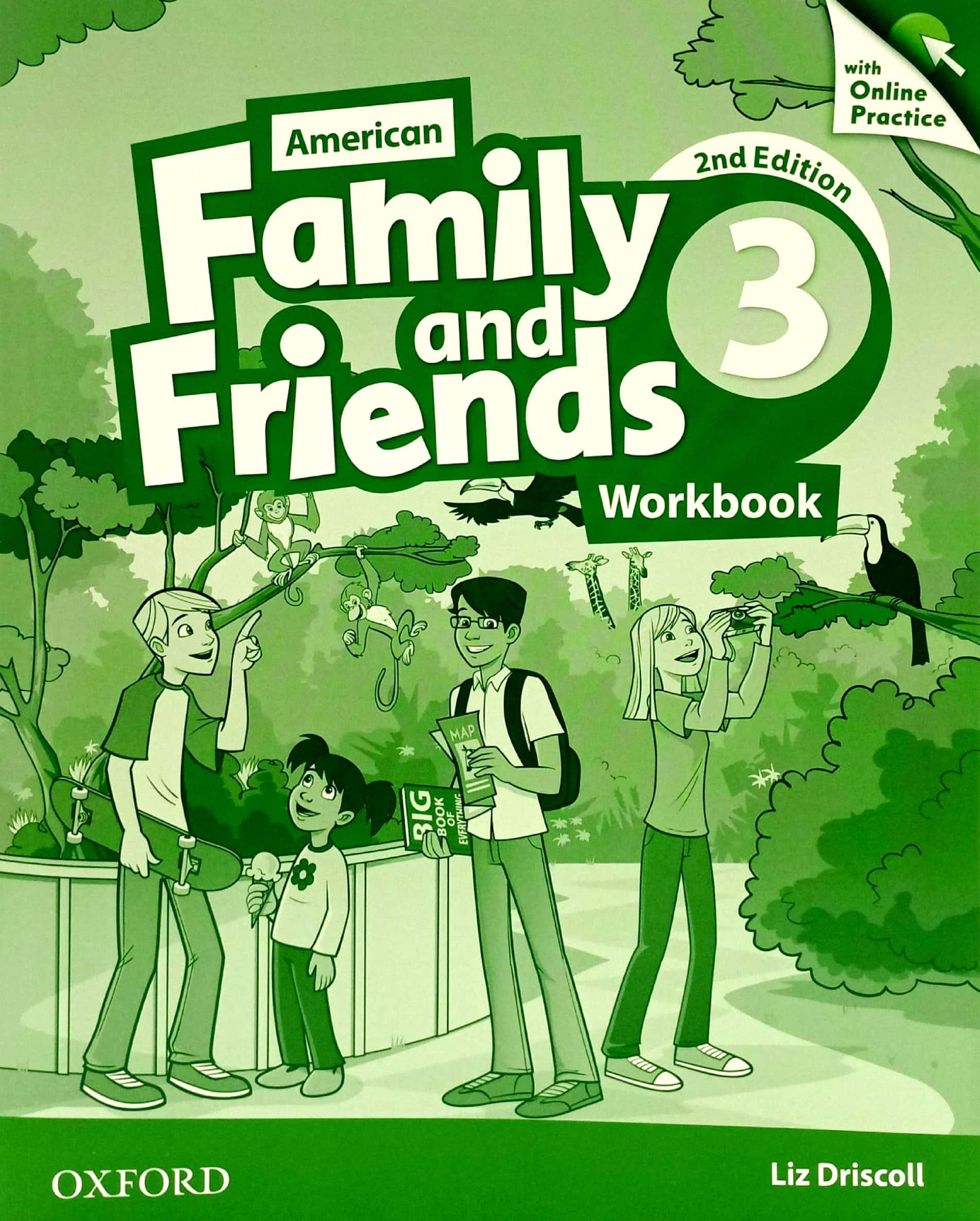 American Family And Friends Level 3: Workbook With Online Practice - 2nd Edition