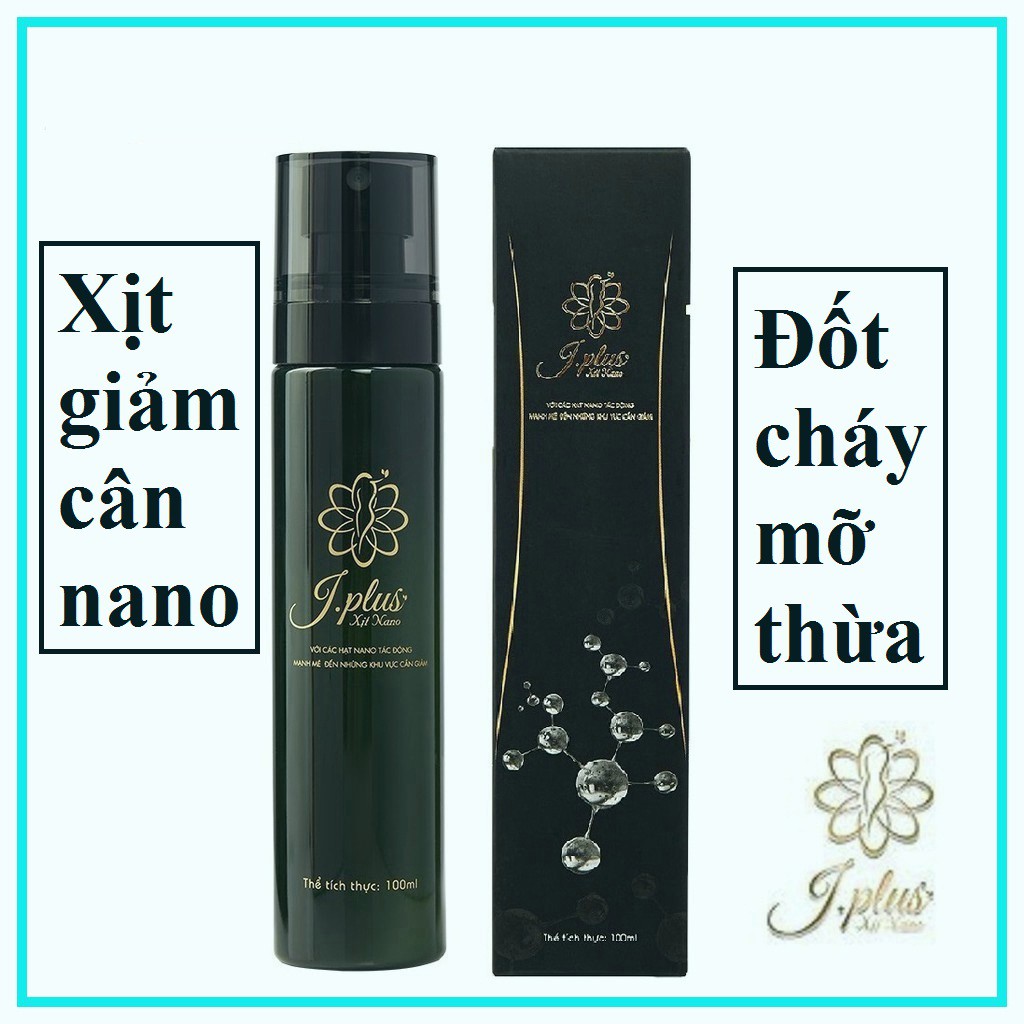 Xịt Nano Tan Mỡ J.Plus Đan Trường (100ml)