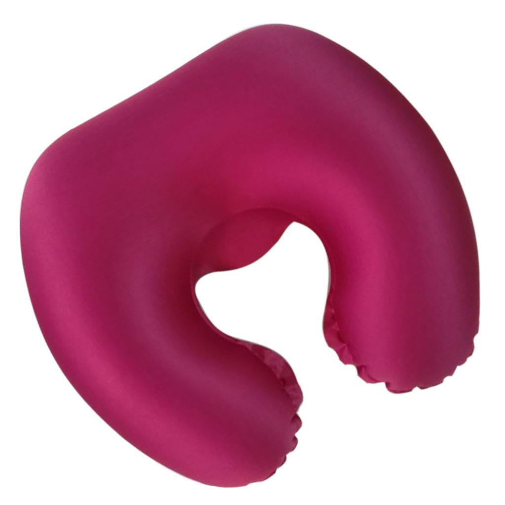 U Shaped Inflatable Pillow Travel Support Cushion