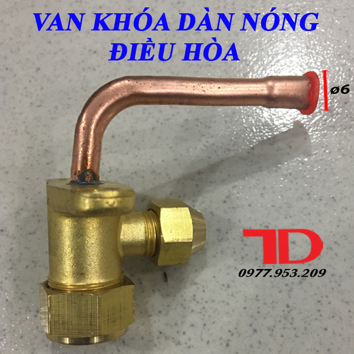 Van khóa dàn nóng điều hòa