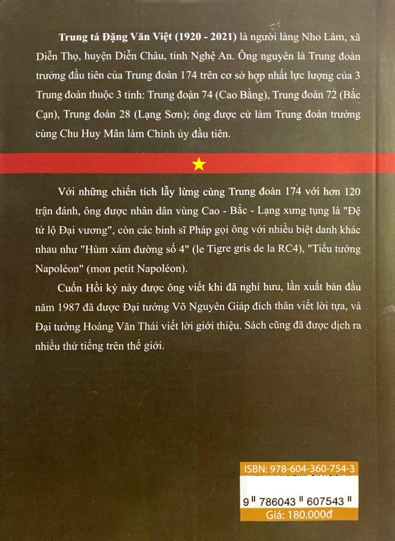 Hồi Ký Đặng Văn Việt - Hùm Xám Đường Số 4