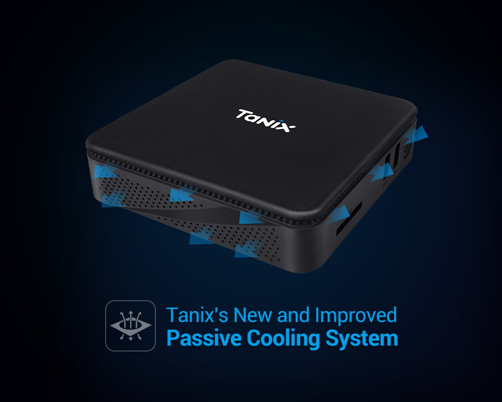 PC mini TANIX TX 85 Intel Quad Core Z8350 on board,4G DDR3L on board 64G - Hàng chính hãng