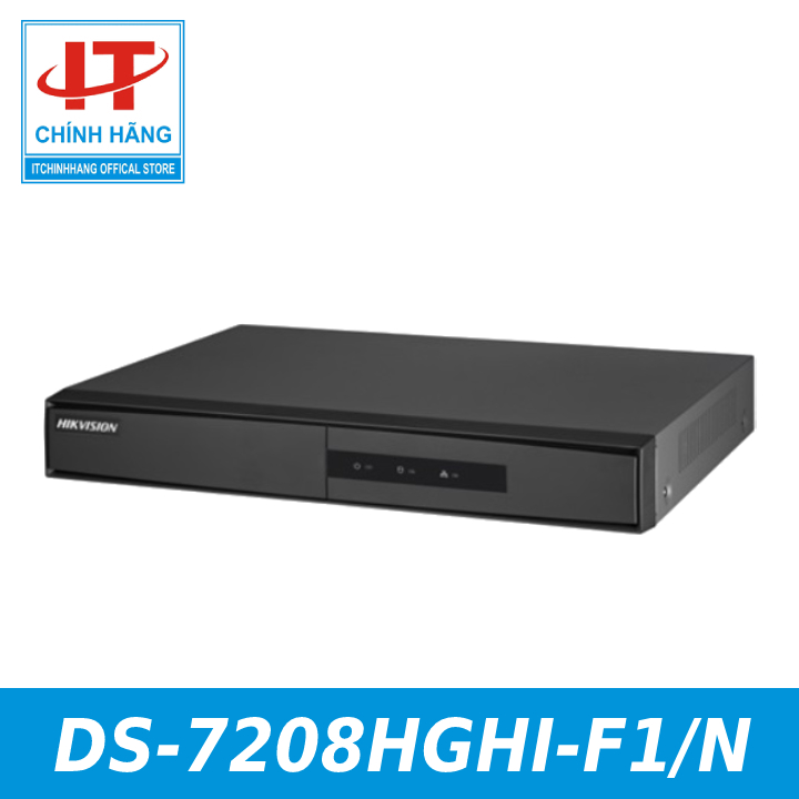 ĐẦU GHI 8 Kênh HIKVISION DS-7208HGHI-F1/N - Hàng Chính Hãng