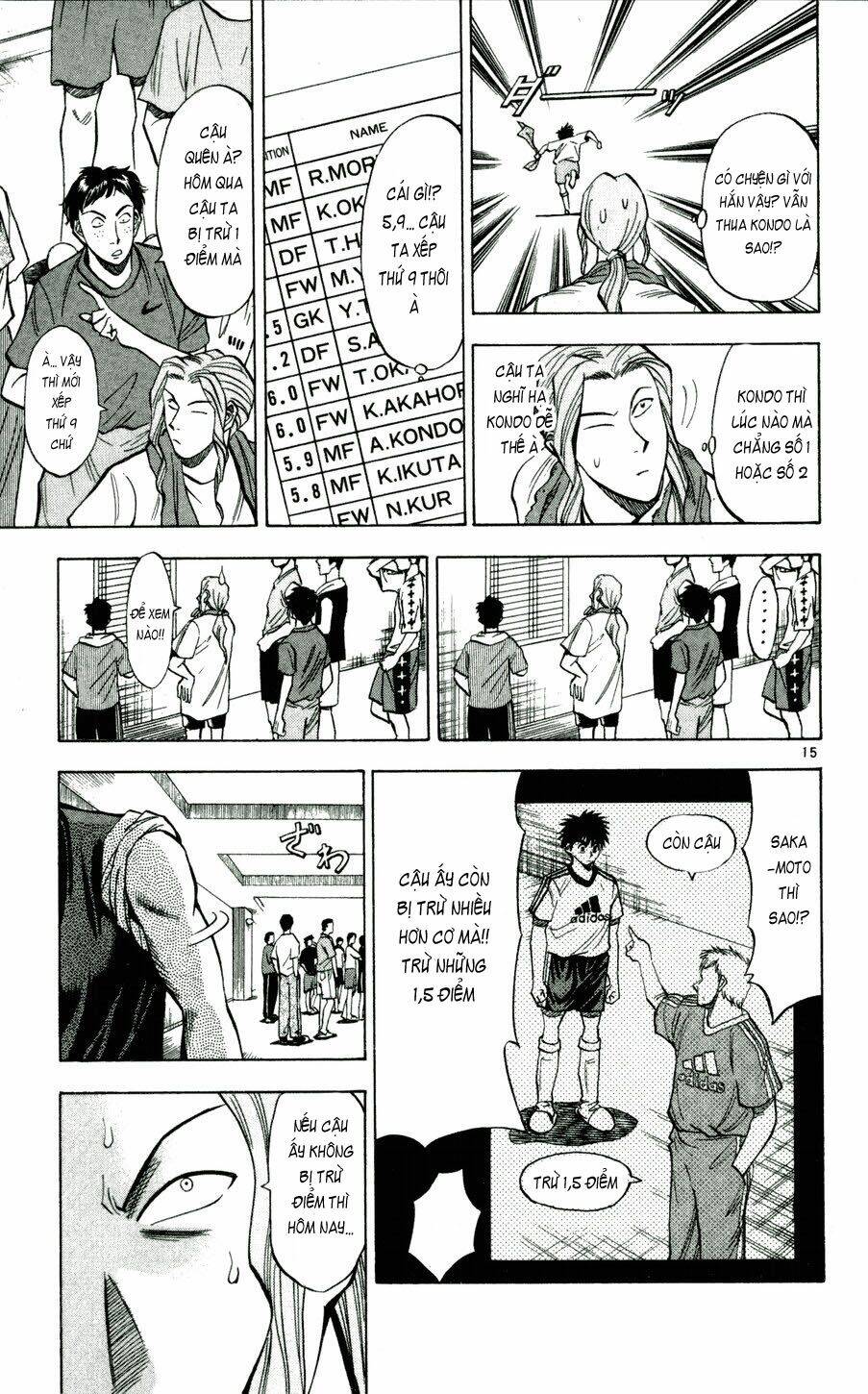 vũ điệu trên sân cỏ - fantasista chapter 41 14