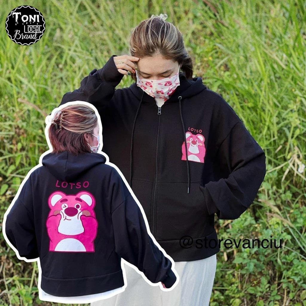 Áo Hoodie Nỉ Ngoại Gấu LOTSO - Áo Khoác Nỉ nam nữ Unisex