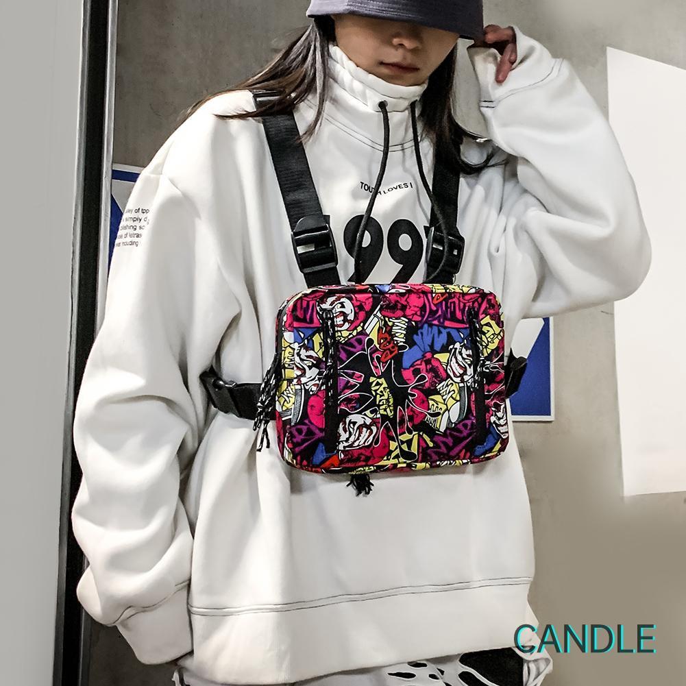 Túi Đeo Chéo Phong Cách Hip Hop Cá Tính