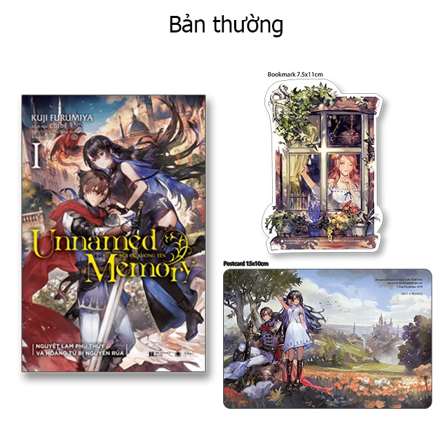 Unnamed Memory – Hồi ức không tên Tập 1: Nguyệt lam phù thuỷ và hoàng tử bị nguyền rủa - Bản Quyền