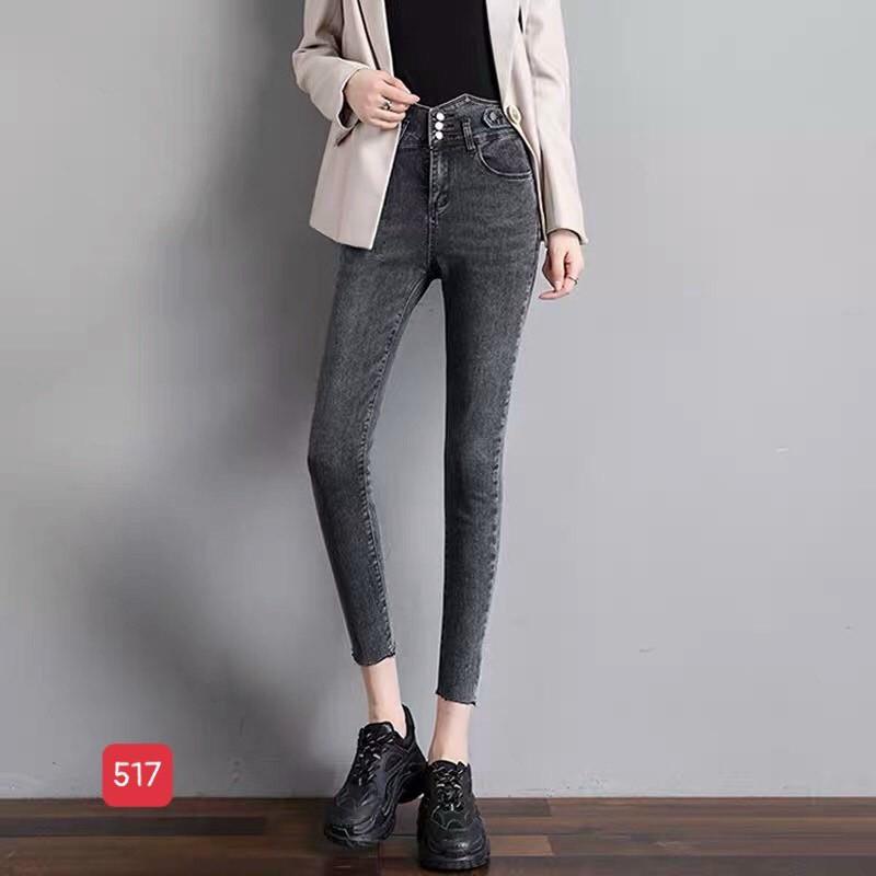 Quần Jean Nữ Quần Xinh Vải Đẹp King168, Quần Jean Thời Trang Cao Cấp Cữ NT90
