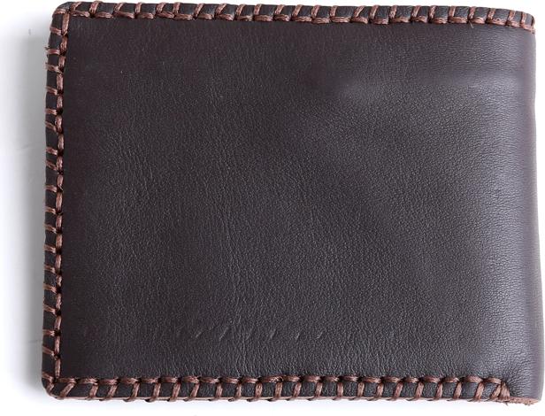 Ví nam handmade Da Bò TRH002-nâu