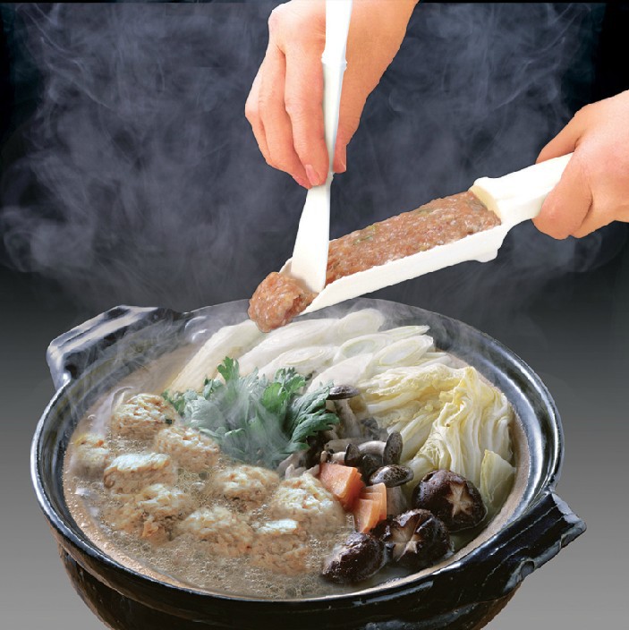 Dụng cụ chia thịt viên tiện lợi bằng nhựa