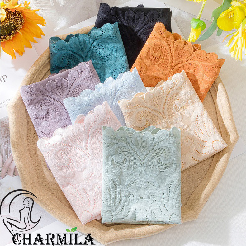Quần lót nữ Charmila su phối ren mẫu đẹp QL37