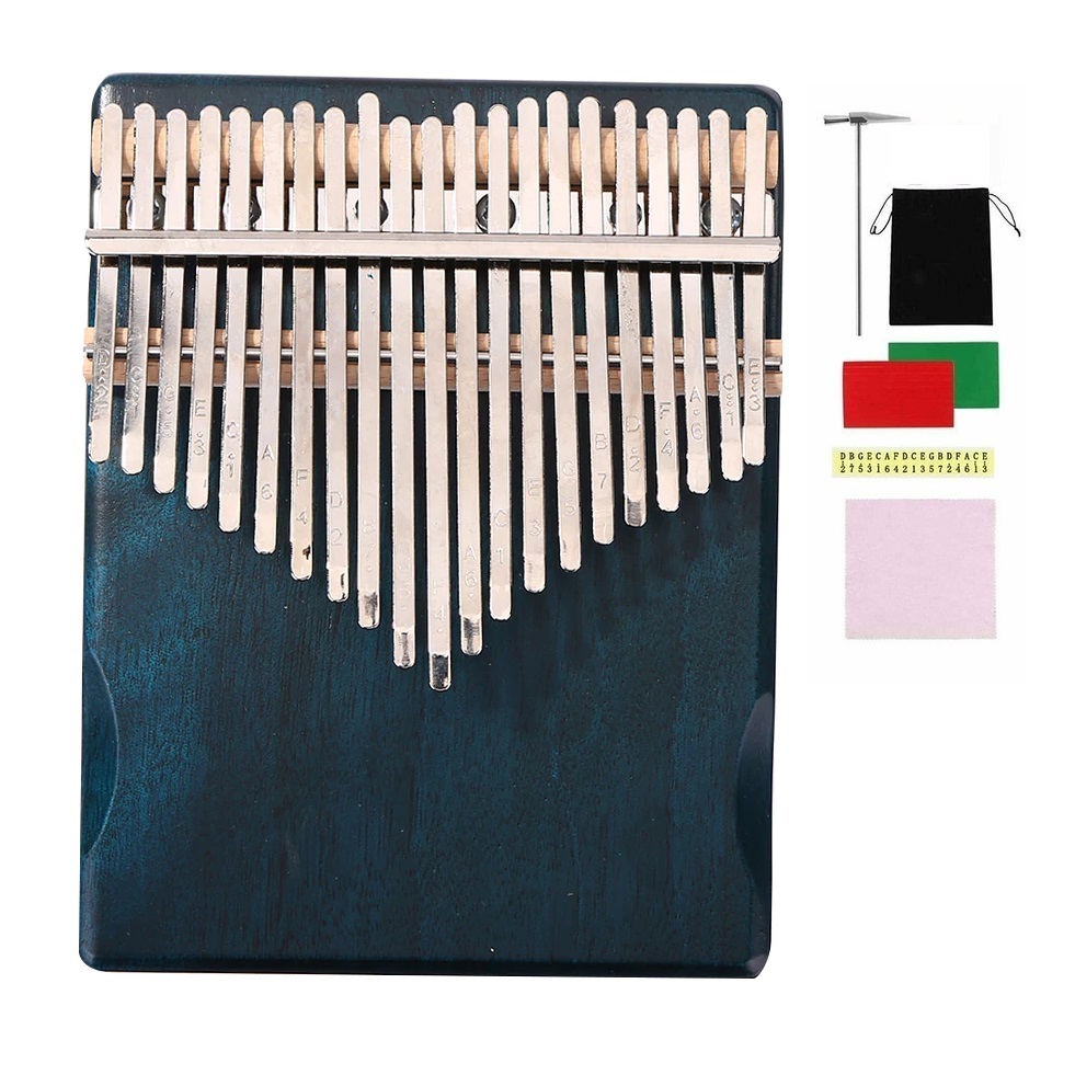 Đàn kalimba 21 phím chơi nhiều bài hơn kèm phụ kiện đầy đủ M21-KALIMBA dành cho bạn mới tập chơi -Tặng Tab 24 bài nhạc soạn riêng cho kalimba 21 phím