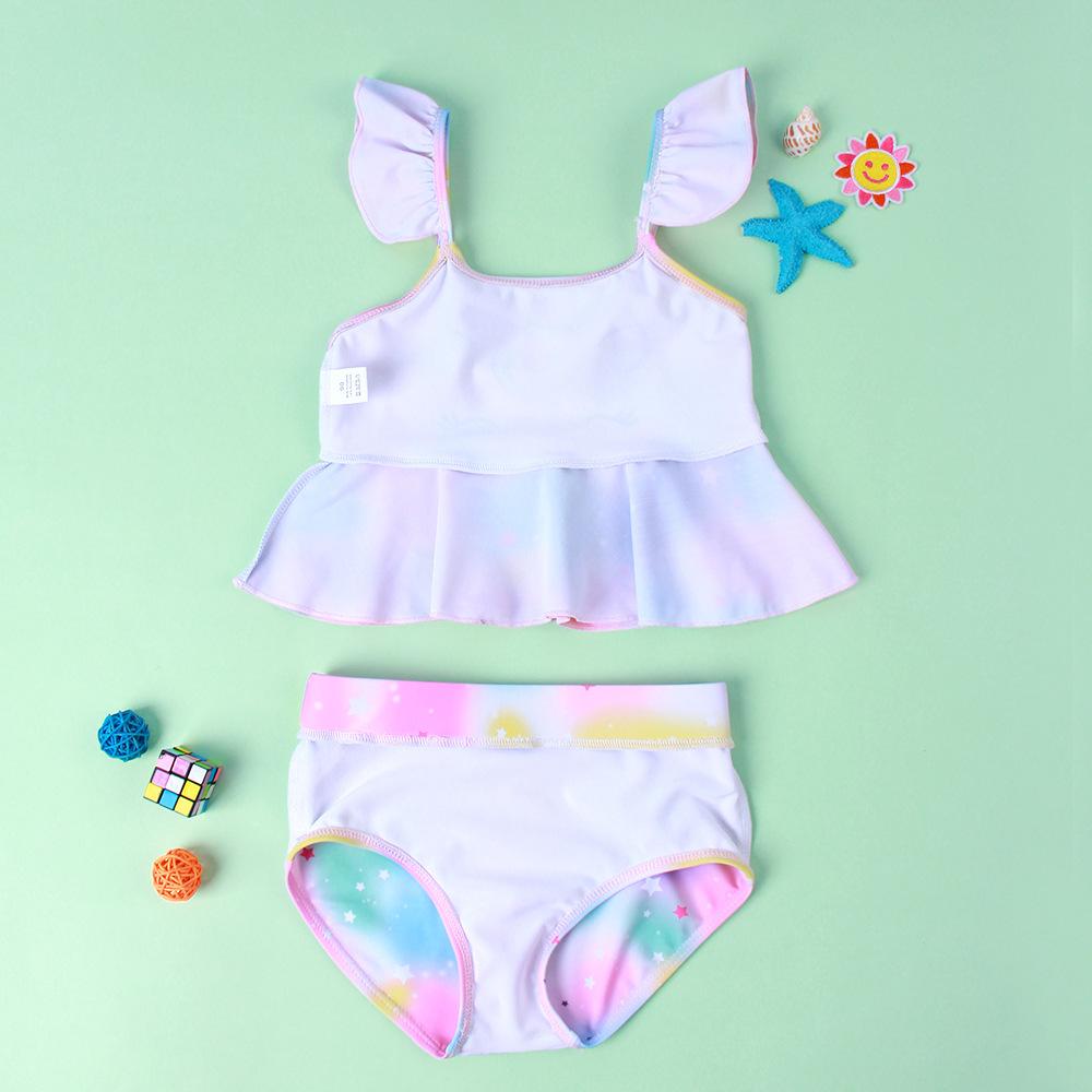 4-9Years Đồ Bơi Nữ 2 Mảnh Bé Gái Đồ Bơi Bơi Cho Bé Gái Trẻ Em Chất Lượng Cao Đồ Bơi Đi Biển