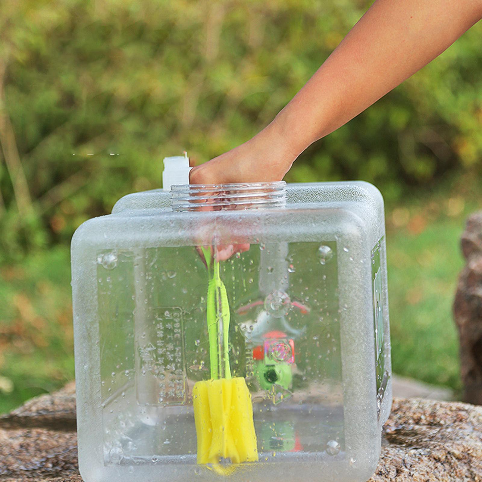 5L Transparent Portable water Storage Barrel Water Tank Container